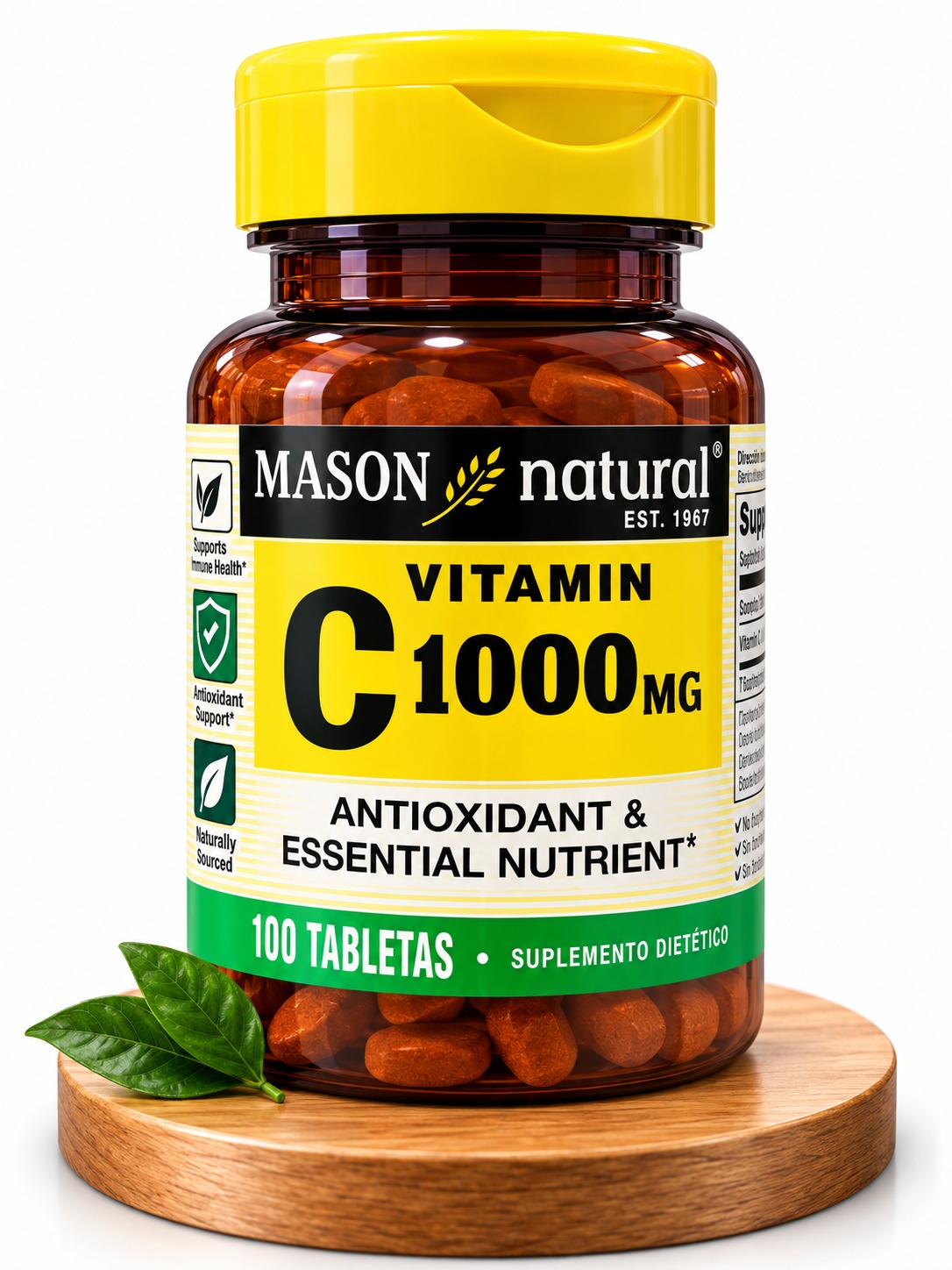 VITAMINA C 1000MG X100TB